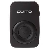 Плеер Flash QUMO Active (microSD до 32Gb, MP3, 90mAh, cool black)
