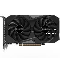 Видеокарта Gigabyte GF GTX1650 4Gb (GV-N1656WF2OC-4GD, 128bit, GDDR6, DVI+HDMI+DP) RTL