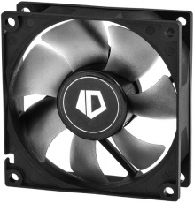 Вентилятор ID-Cooling NO-8025-SD (80x80x25mm, Hydro, 2000rpm, 21dBa, 3pin, black) RTL