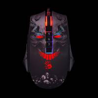 Мышь A4Tech Bloody P85s (USB, optical, 8000dpi, игровая, RGB подсветка, skull)