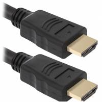 Кабель HDMI (m) - HDMI (m) 5.0m (HDMI-17, ver.1.4, с позолоченными контактами, black) Defender