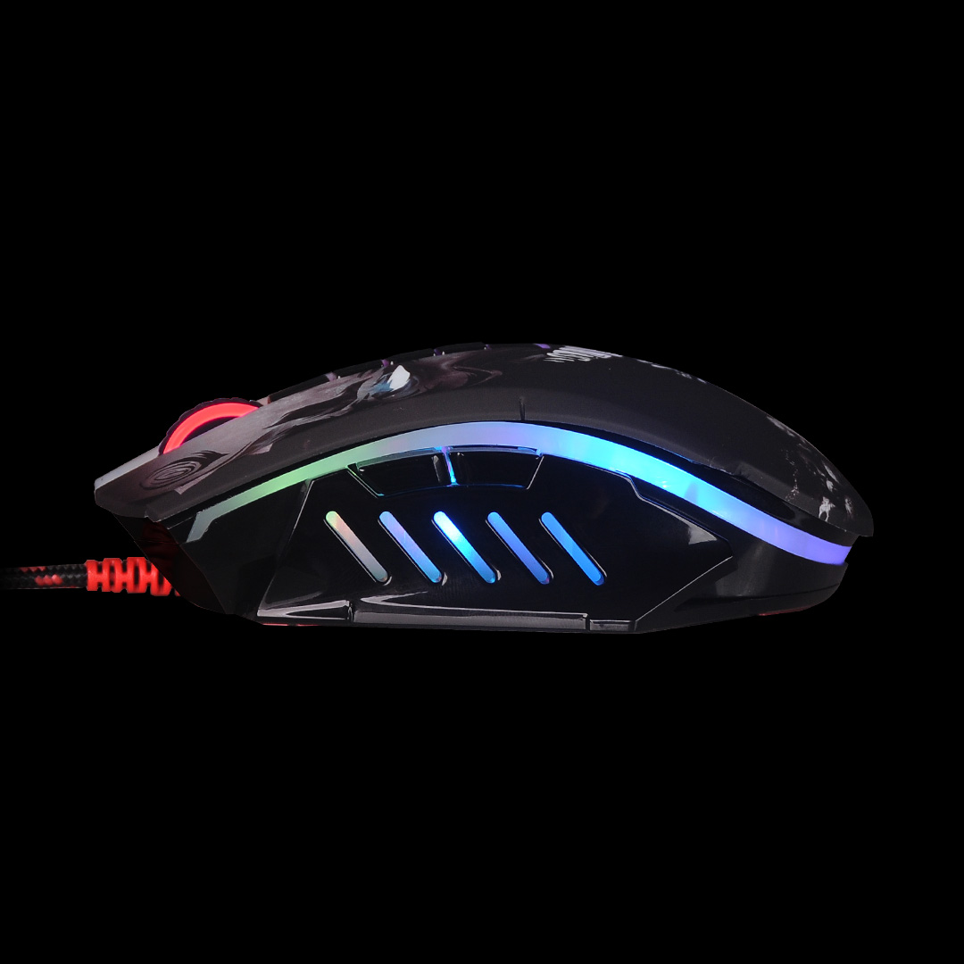 Мышь A4Tech Bloody P85 (USB, optical, 5000dpi, игровая, RGB подсветка, skull)