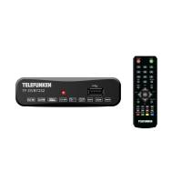 Тюнер для цифрового ТВ внешний / Медиа-проигрыватель Telefunken TF-DVBT232 (1080p, DVB-T/T2/C, HDMI, AVI, MKV, MP4, MP3, JPEG, Time Shift, запись на внешний носитель USB, black)