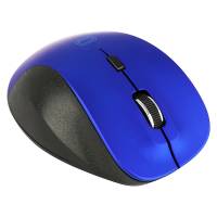 Мышь беспроводная QUMO Office Royal M56 (Bluetooth, optical, 2400dpi, 2xAAA, black-blue)