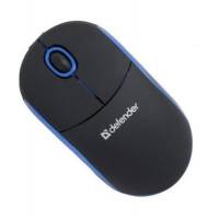 Мышь Defender Discovery MS-630 (USB, optical, 1000dpi, black-blue)