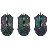 Мышь Defender Forced GM-020L (USB, optical, 3200dpi, игровая, подсветка, промо-код "War Thunder", black)