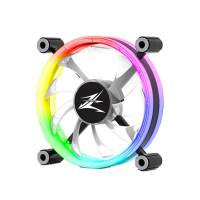 Вентилятор ZALMAN ZM-LF120 (120x120x26mm, EBR Bearing, 800-1300rpm, <25dBa, 4pin, PWM, RGB ready LED, black) RTL