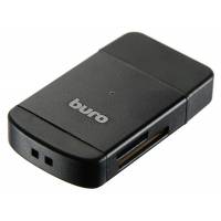 Карт-ридер Buro BU-CR-3103 (microSD, SDHC, M2, MS, MS Duo, MMC, black, USB2.0)