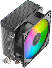 Вентилятор Ocypus Gamma A20 BK ARGB (1150/1151/1155/1156/1200/1700/1851/AM4/AM5, 92mm, Al, 1900rpm, 21dBa, 2 тепловые трубки, 3pin, RGB fixed LED, 90W, black) RTL