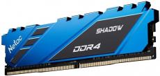 Память DDR4 16Gb PC21300, 2666MHz, Netac (Shadow NTSDD4P26SP-16B, 1.2V, blue)
