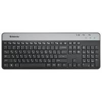Клавиатура Defender Assistant SM-670 (Black, USB разъем, Audio, USB)