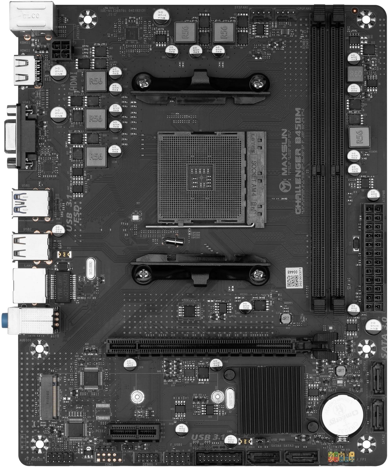 Материнская плата MAXSUN MS-Challenger B450M (AM4, mATX) RTL