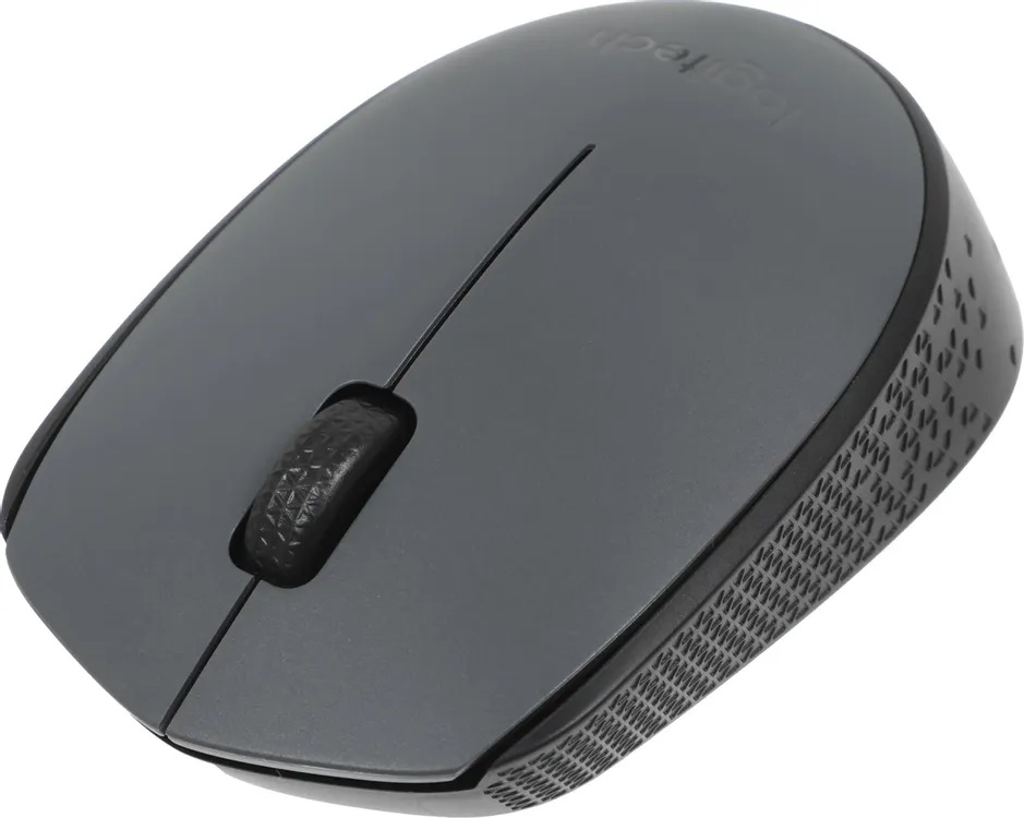 Мышь беспроводная Logitech M170 (910-004646) (optical, 1000dpi, AA, grey-black)