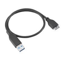 Кабель USB 3.0 Am - micro USB 0.35m (black)
