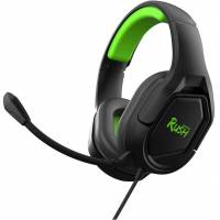 Наушники Smartbuy Rush Strike em SBHG-9720 (полноразмерные закрытые, с микрофоном, регулятор, игровые, 2.5m, black-green)