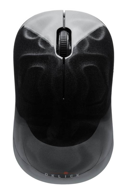 Мышь беспроводная Oklick 385MW (optical, 1600dpi, 2xAAA, black)