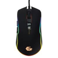 Мышь Gembird INTRUDER MG-700 (USB, optical, 2500dpi, игровая, 1.7m, black)