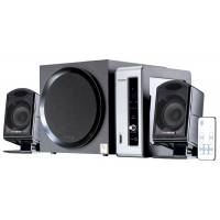 Колонки Microlab FC-550 (2х15W, Subwoofer 24W, ПДУ, black-silver)