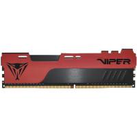 Память DDR4 8Gb PC25600, 3200MHz, Patriot (PVE248G320C8, Viper Elite II, black-red)