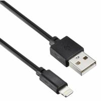 Кабель USB 2.0 Am - Lightning 1.2m (1084553, 2A, black) Digma