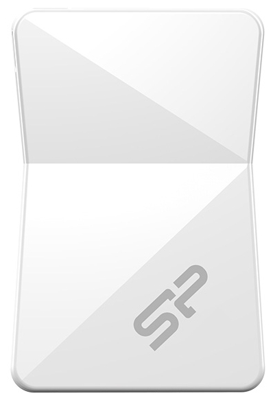 Флеш накопитель USB 2.0 32Gb Silicon Power Touch T08 (SP032GBUF2T08V1W, white)