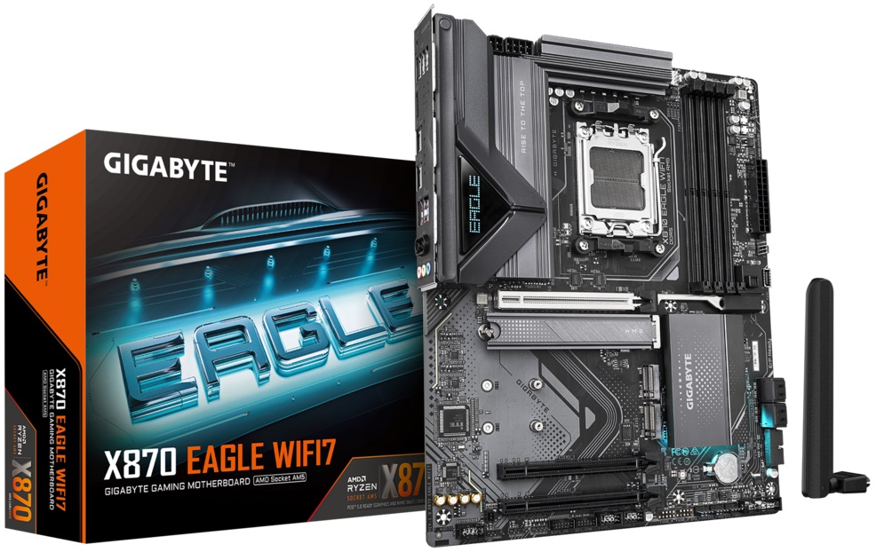 Материнская плата Gigabyte X870 EAGLE WIFI7 (AM5, ATX) RTL
