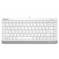 Клавиатура A4Tech Fstyler FK11 (USB, компактная, мультимедийная, white)