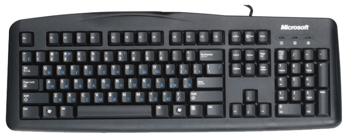 Клавиатура Microsoft 200 for business USB (6JH-00019, черная)