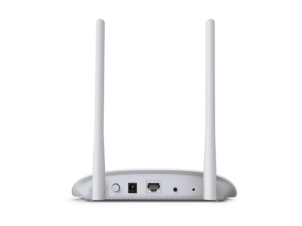 Точка доступа TP-LINK TL-WA801ND (300Mbps, 2.4GHz, 1 port, 100Mbps, 2 съёмные антенны 4dBi, white)