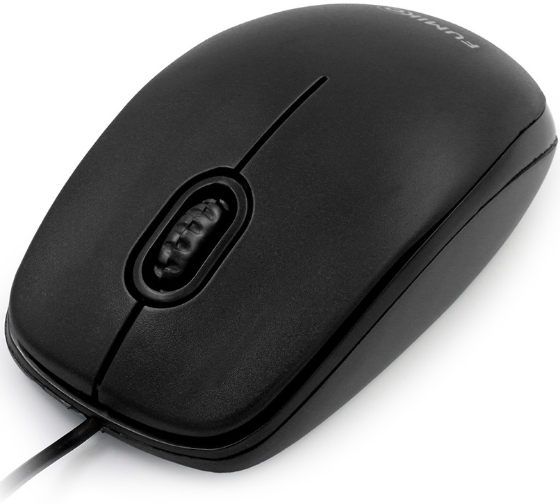 Мышь FUMIKO OFFICE FMW-11-K (USB, optical, 1000dpi, 1.2m, black)