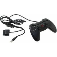 Геймпад Defender Archer (USB, вибрация, 1.8m, black-red)
