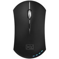 Мышь беспроводная QUMO Office Luna M74 (optical, 1600dpi, аккумулятор 600mAh, black)