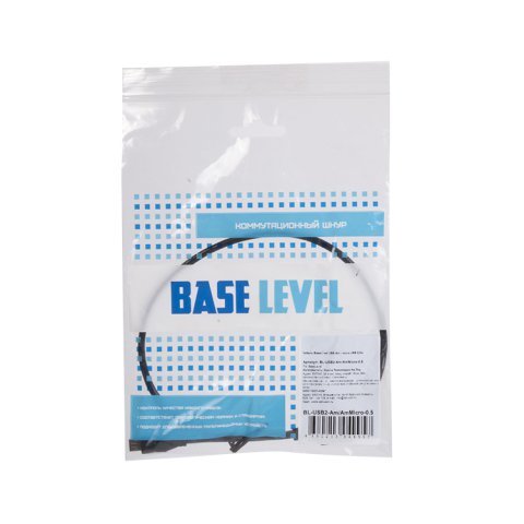 Кабель USB 2.0 Am - micro USB 0.5m (BL-USB2-Am/AmMicro-0.5, black) BaseLevel