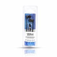 Наушники Velton VLT-EB106MBl (затычки, для мобильных устройств, с микрофоном, 1.2m, black)