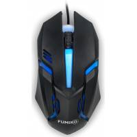 Мышь FUMIKO VENOMOUS FMW-05L-K (optical, 1000dpi, RGB подсветка, 1.2m, black)