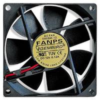 Вентилятор Gembird FANPS (80x80x25, sleeve, 2500rpm, 30dBa, 2pin, black) OEM