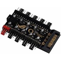 Разветвитель питания SATA -> 10 x Fan 3 pin (f) (PWM, SATA)