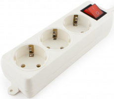Сетевой удлинитель Гарнизон (EL-NB-G3-W-2, 3 розетки, 2 метра, 10A, white) OEM
