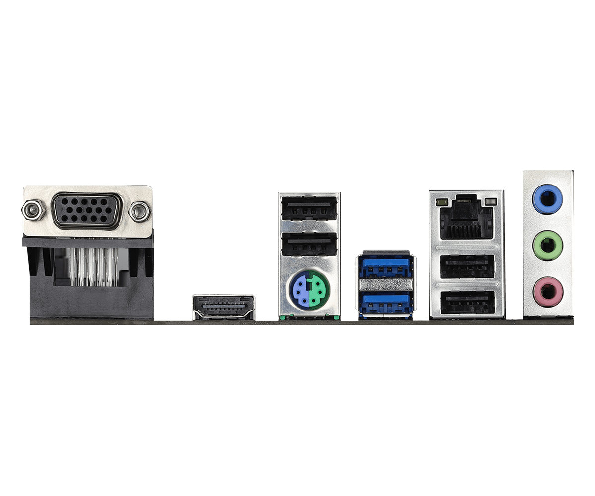 Материнская плата ASRock H410M-HVS (s1200, mATX) RTL