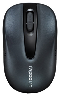 Мышь беспроводная Rapoo 1070P (optical, 1000dpi, 1AA, Nano Receiver, grey)