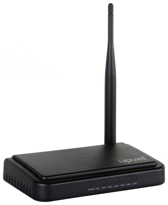 Роутер UPVEL UR-313N4G (150Mbps, 802.11n/g/b, 2.4Ghz, 4*100Mbps, 1 антенна, USB Printer/FTP Server/3G/4G)