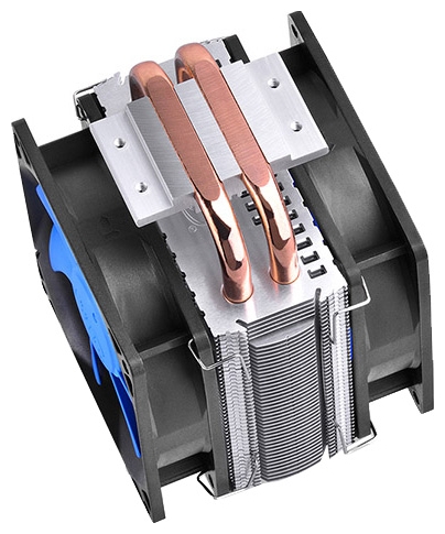 Вентилятор DEEPCOOL ICE BLADE 200M (1150/1151/1155/1200/1366/2011/775/AM2/AM3/AM4/FM1/FM2, 92mm, Al, 900-2200rpm, 18-32dBa, 2 тепловые трубки 8mm, 4pin, 130W) RTL