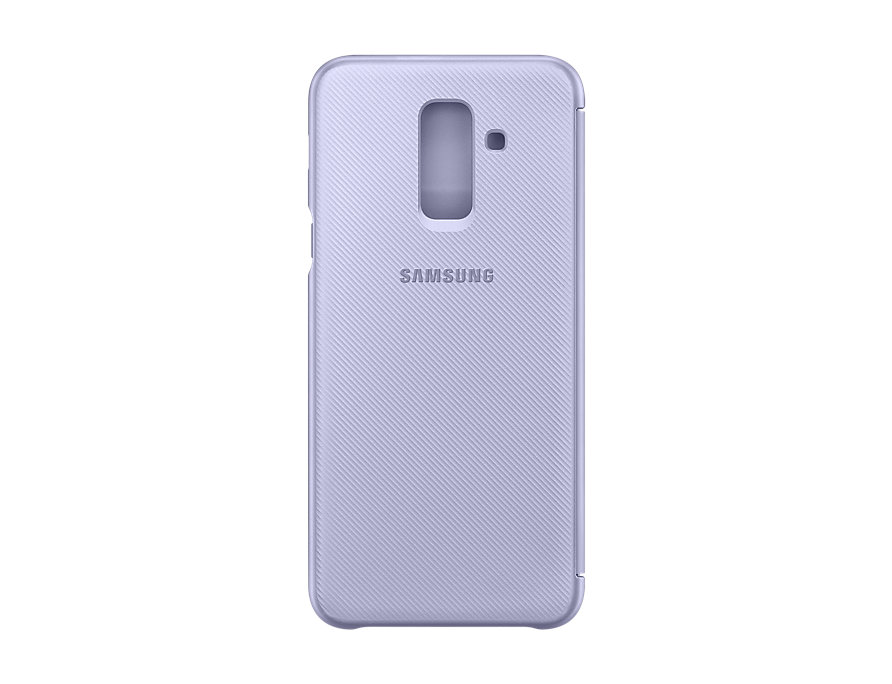 Чехол клип-кейс Samsung EF-WA605CVEGRU (для Samsung Galaxy A6+, wallet, violet)