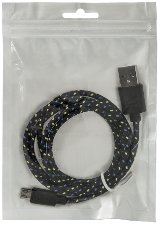 Кабель USB 2.0 Am - micro USB 1.0m (USB08-03T, black) Defender