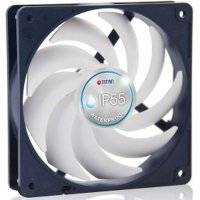 Вентилятор Titan TFD-14025H12B/KW(RB) (140x140x25mm, Two Ball, 1800rpm, 29dBa, 3+4pin, white-blue) RTL