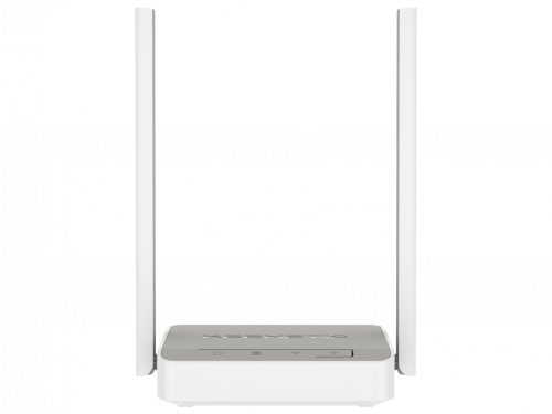 Роутер Keenetic Start (KN-1111) (300Mbps, 2.4GHz, 3 ports, 100Mbps, 2 внешние несъёмные антенны 5dBi, grey-white)