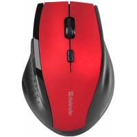 Мышь беспроводная Defender Accura MM-365 (optical, 1600dpi, 2xAAA, black-red)