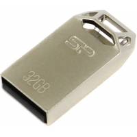 Флеш накопитель USB 2.0 32Gb Silicon Power Touch T50 (SP032GBUF2T50V1C, silver)