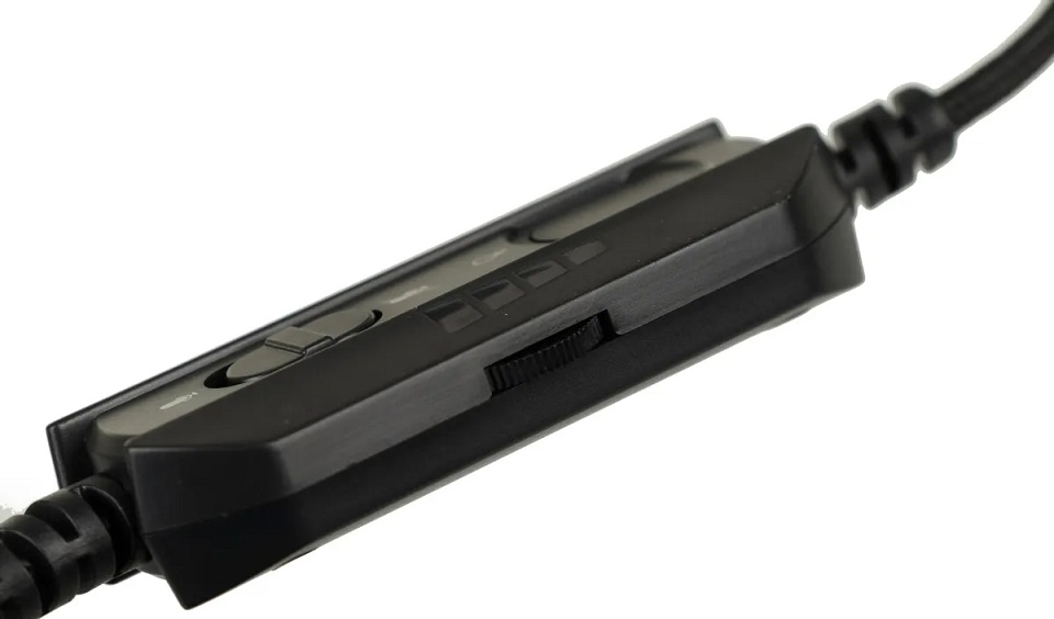 Наушники A4Tech Bloody G350 (полноразмерные закрытые, подключение по USB, с микрофоном, регулятор, RGB подсветка, игровые, виртуальный объёмный звук 7.1, 2m, black)