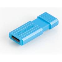 Флеш накопитель USB 2.0 16Gb Verbatim PinStripe (49068, blue)
